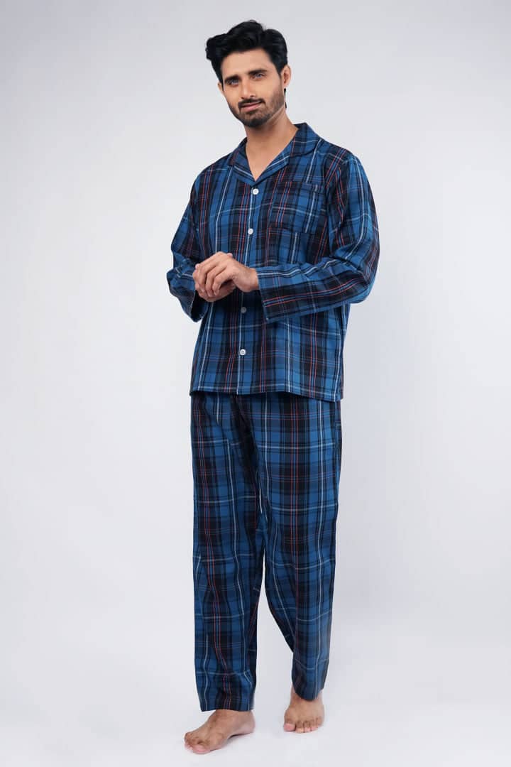 Sleep Wear for Men Night Suit Spring And Autumn 100% Cotton Pajamas Men  Large Size Loose Two-piece Pajamas Pijamas - AliExpress